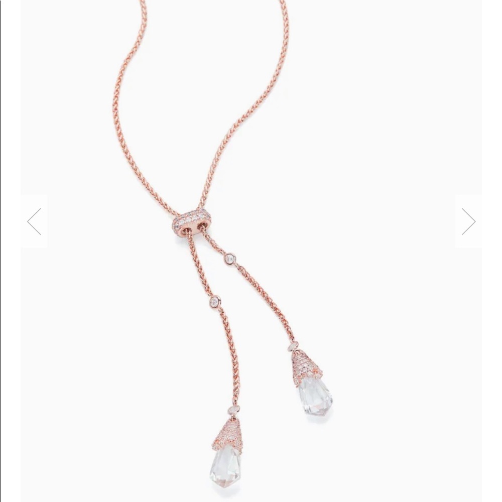 SOLD Kendra Scott Rose Gold Sivan Choker Necklace - Picture 3 of 6
